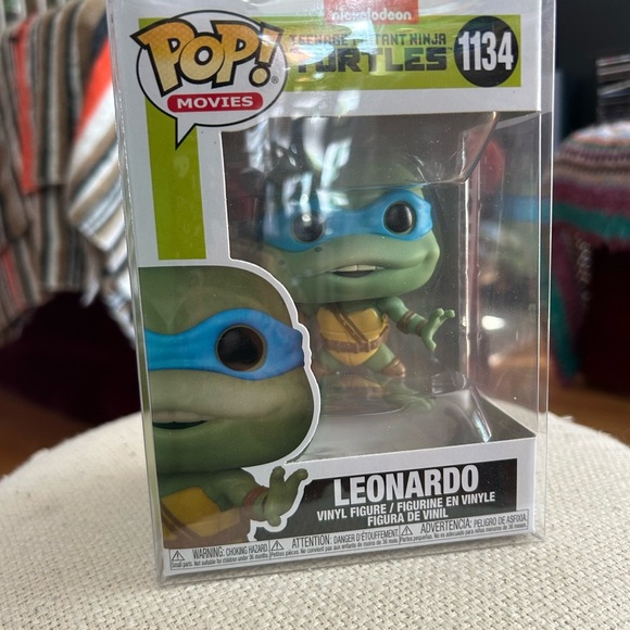 Funko Other - Leonardo Funko Pop! Movies 1134 Teenage Mutant Ninja Turtles Pop TMNT 2
